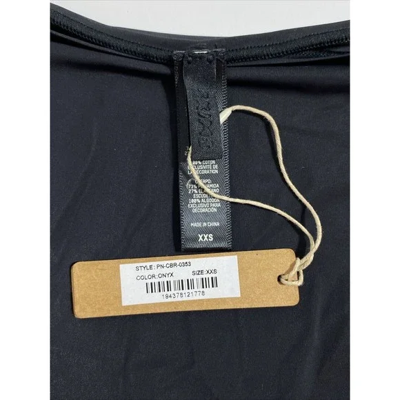 Skims Jelly Sheer Cheeky Brief Panty Panties Women's XXS Black Onyx Sexy NEW - Picture 11 of 15